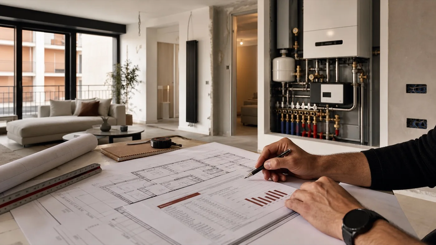 Dimensionamento pompa di calore per appartamento